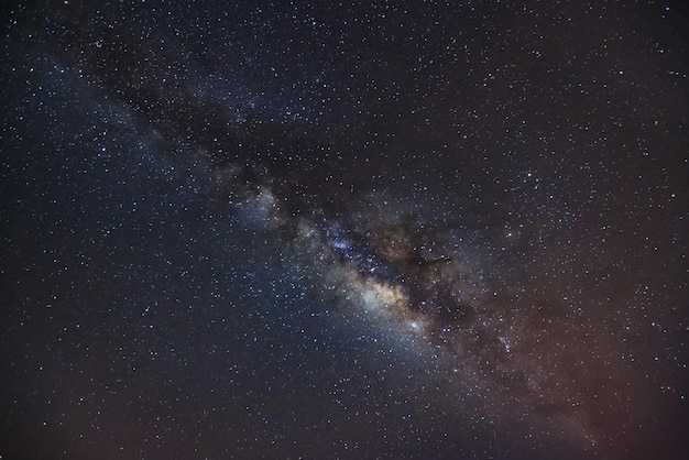 Milky Way GalaxyLong exposure photograph with grainxAxA