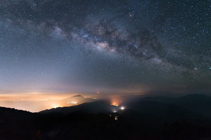 Photo 夜空の天の川ライト