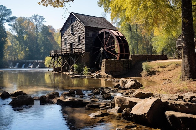 the mill by the river