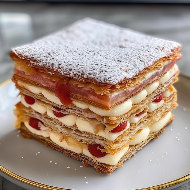 mille feuille taart