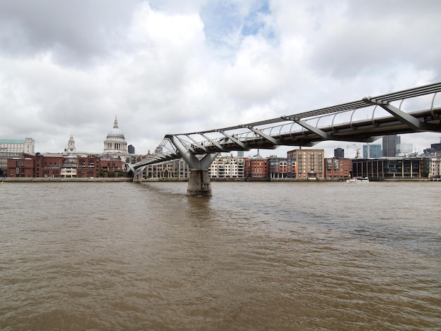 Millennium Bridge in London