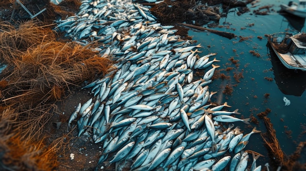 Million of fishes dead resulted by released of nuclear contaminated water