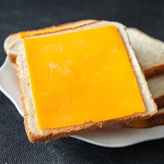 mimolette sandwich cheese cheddar breakfast fresh meal food snack on the table copy space food