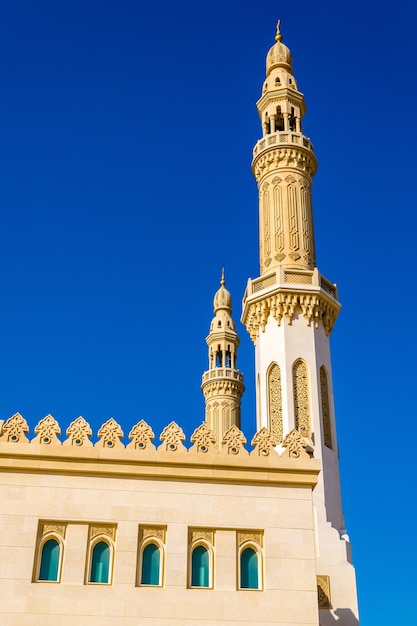 Minarets of Zabeel Mosque in Dubai, UAE