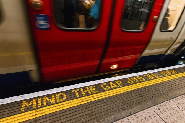 Mind the Gap London underground