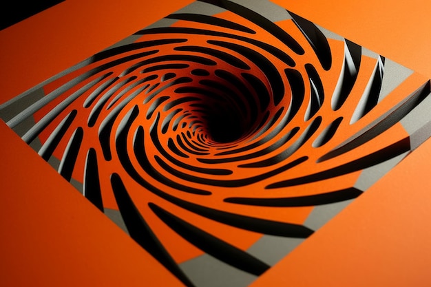 Mindbending optical illusion artwork Beautiful illustration picture Generative AI