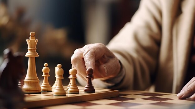 The Mindful Moves A Senior Mans Strategic Chess Triumph