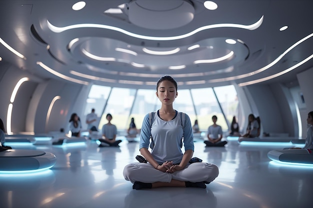 Mindfulness Practices for Students and Teachers in Futuristic Classrooms