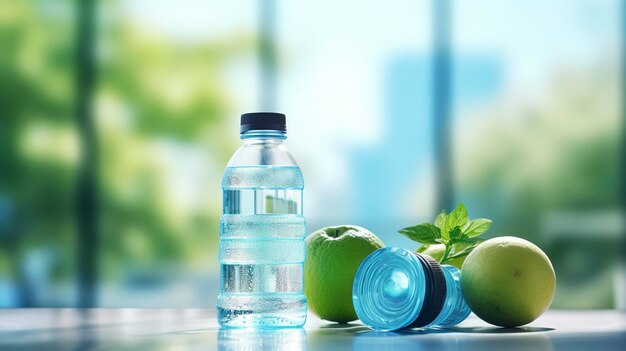 Mineral water in health and fitness journals