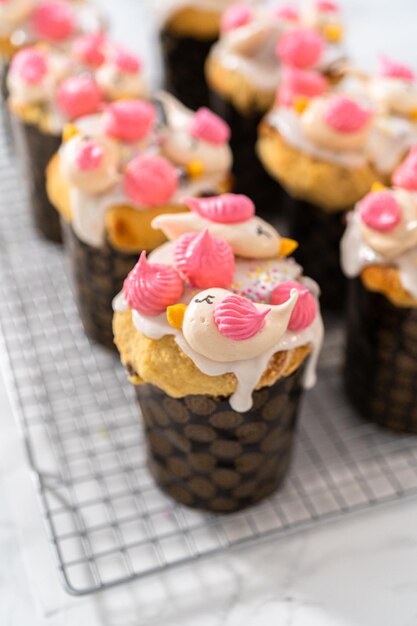 Mini Easter Bread Kulich