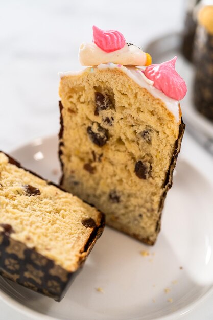 mini easter bread kulich