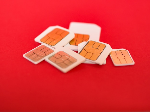 Mini micro en nano sim voor telefoon