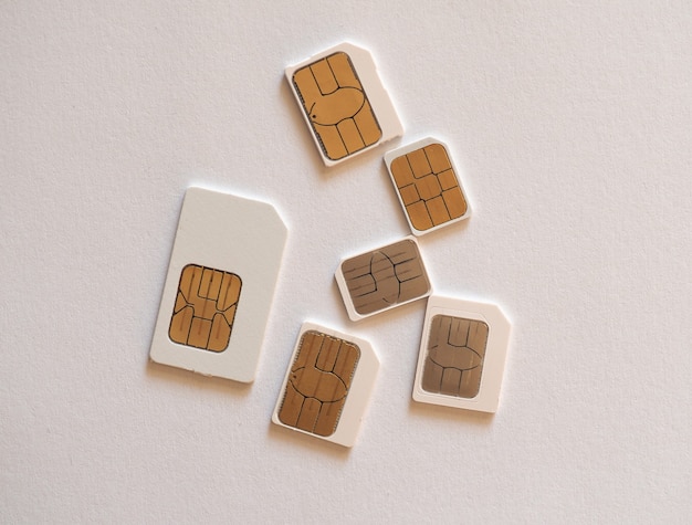 Mini micro en nano sim