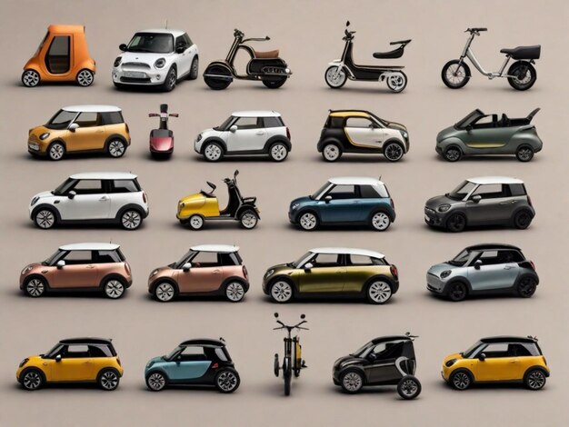 Foto minicar per mobilità a tre ruote