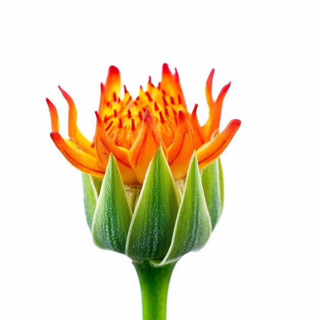 Mini Oranje Bloem Isolatie