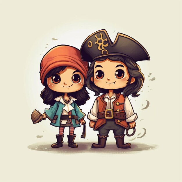 Mini Pirates Cute