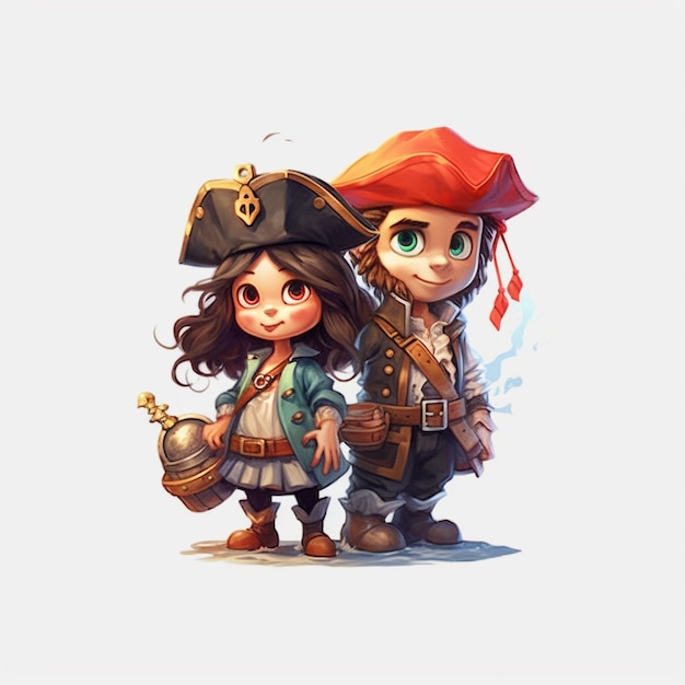 Mini Pirates Cute