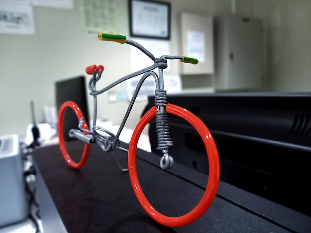 Photo miniature bicycle