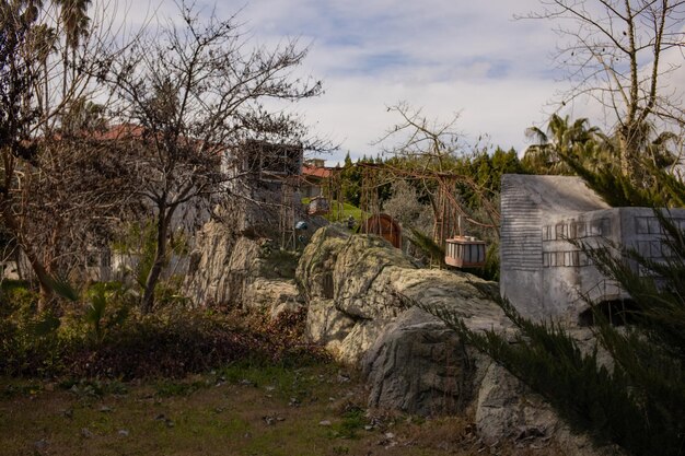 Miniature of the cable car in the park