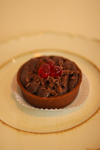 miniature chocolate cake