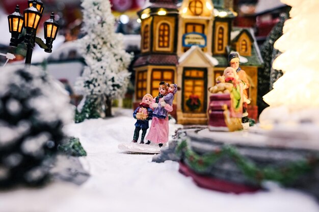 Miniature christmas displays