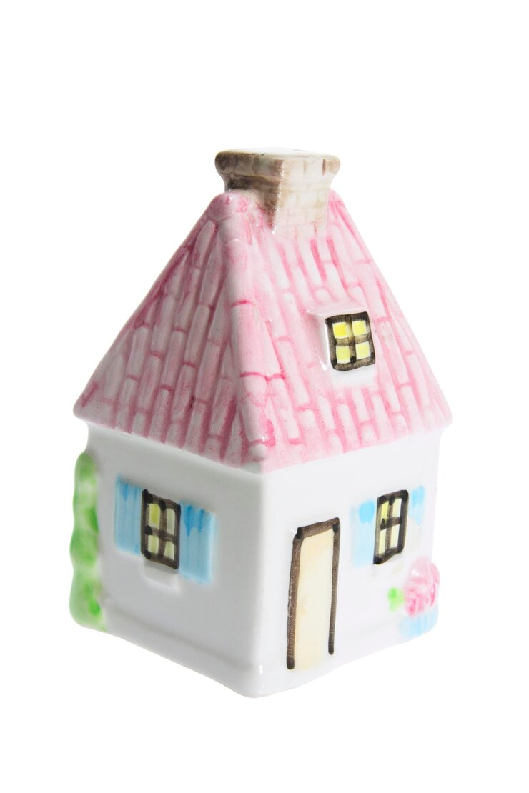 Photo miniature house figurine