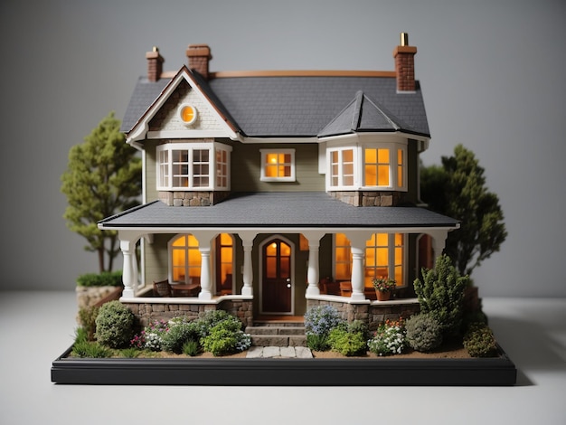 Miniature house image