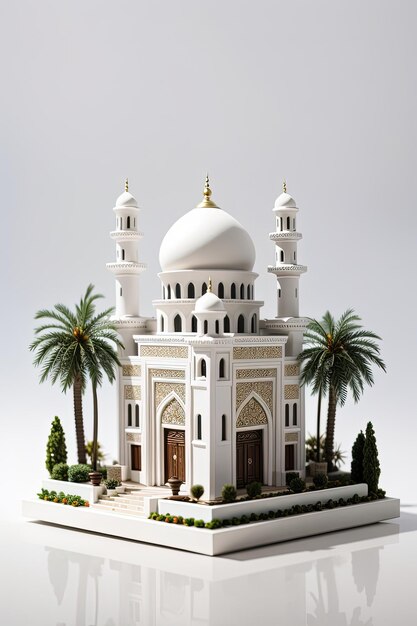 miniature simple mini mosque