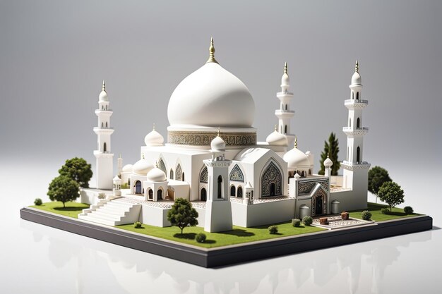 miniature simple mini mosque