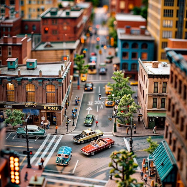 Miniature Worlds Surreal Urban Perspectives