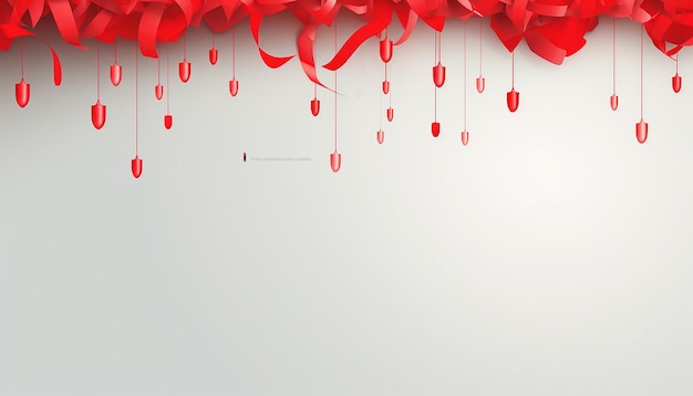 Minimal 3d world aids day poster design