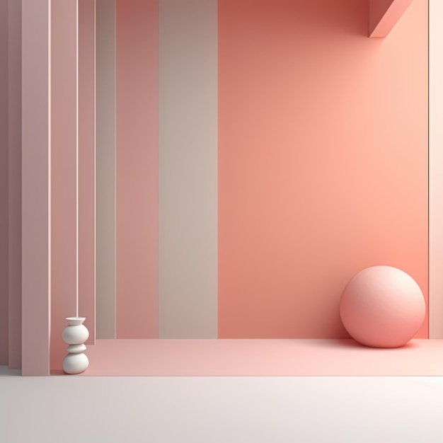 Minimal Abstract Background of Pastel Tone