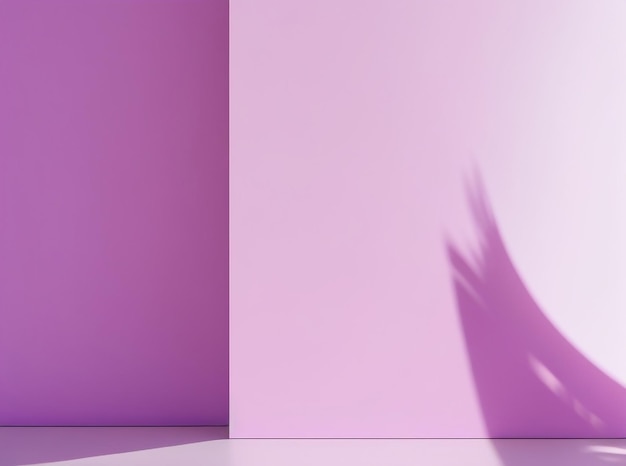사진 제품 쇼케이스를 위한 최소한의 추상 라이트 핑크 배경