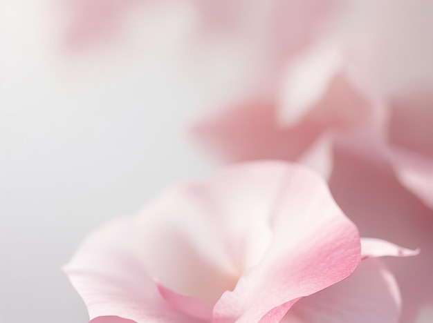 Minimal Abstract Light Rose Petal Background