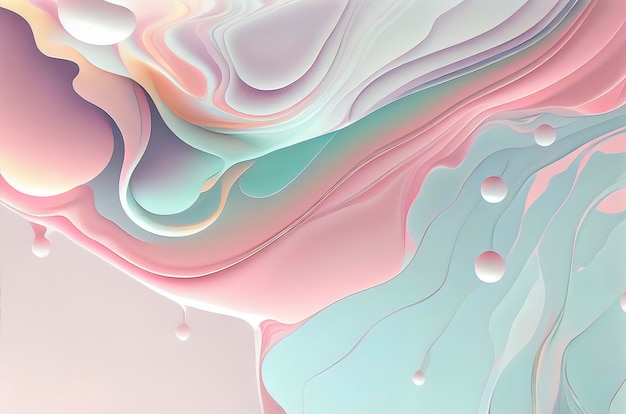 Minimal abstract wallpaper with pastel colors