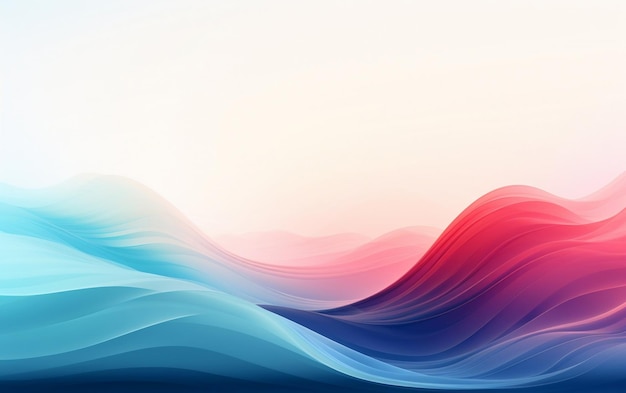 Minimal Abstract Waves on Light Background