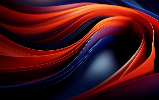 Minimal Abstract Wavy Background