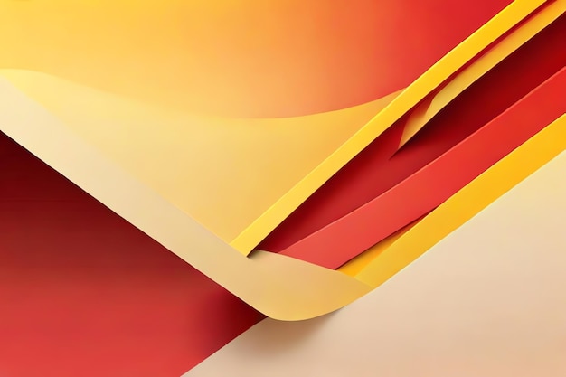 Minimal Background in Red and Yellow