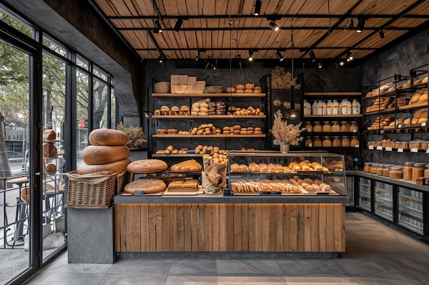 Minimal bakery shop facebook