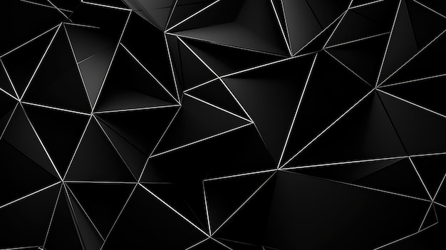 最小限の黒い幾何学的な背景