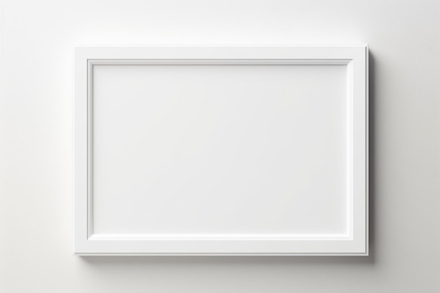 Minimal blank empty frame mockups