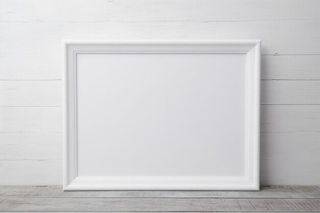 Minimal blank empty frame mockups