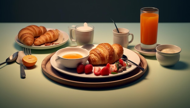 Minimal breakfast advertisement photoshoot Commercial photography