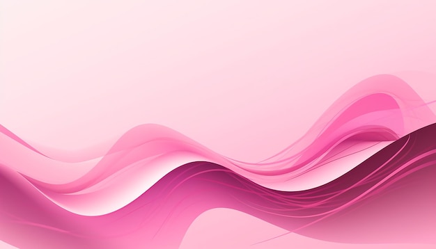 Minimal Breast cancer awareness month poster design