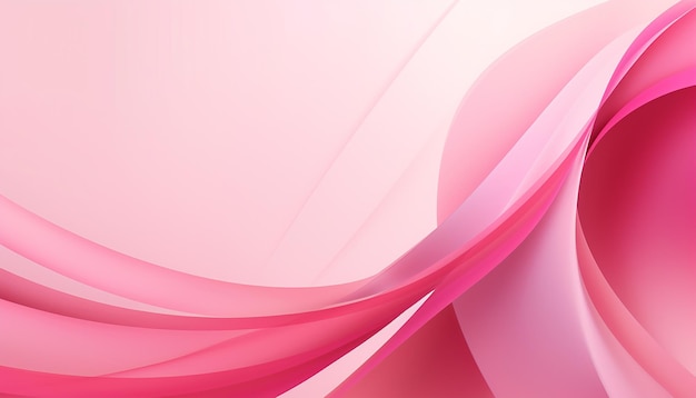 Minimal Breast cancer awareness month poster design