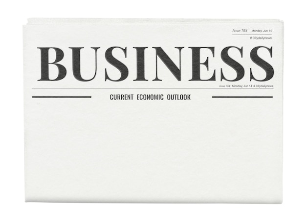 minimal business png newspaper sticker modern nameplate design transparent background