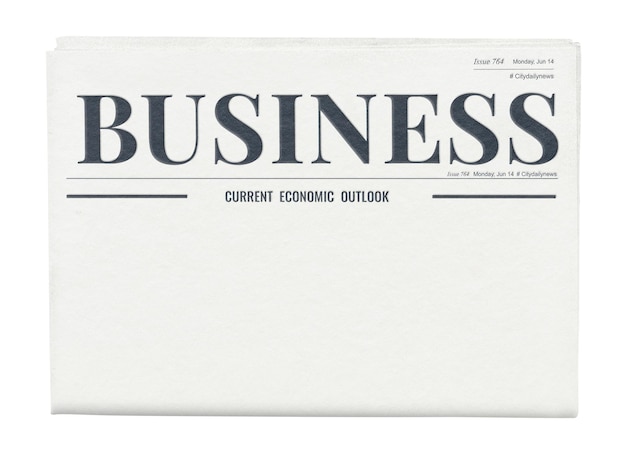 minimal business png newspaper sticker modern nameplate design transparent background