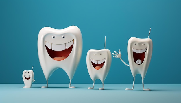 Photo minimal and creative dental commercial photography for advertisement