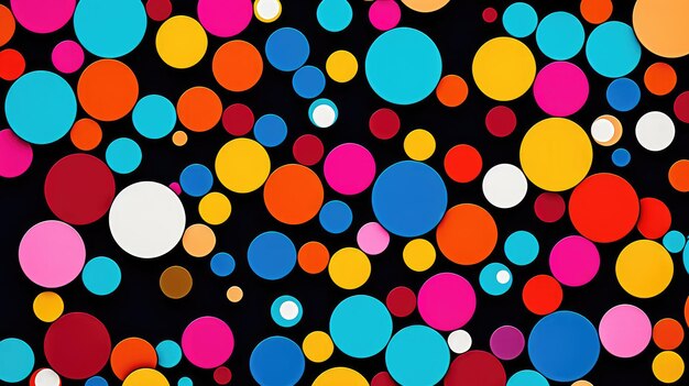 Minimal design dots background