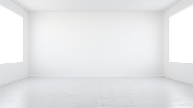 Photo minimal empty white background